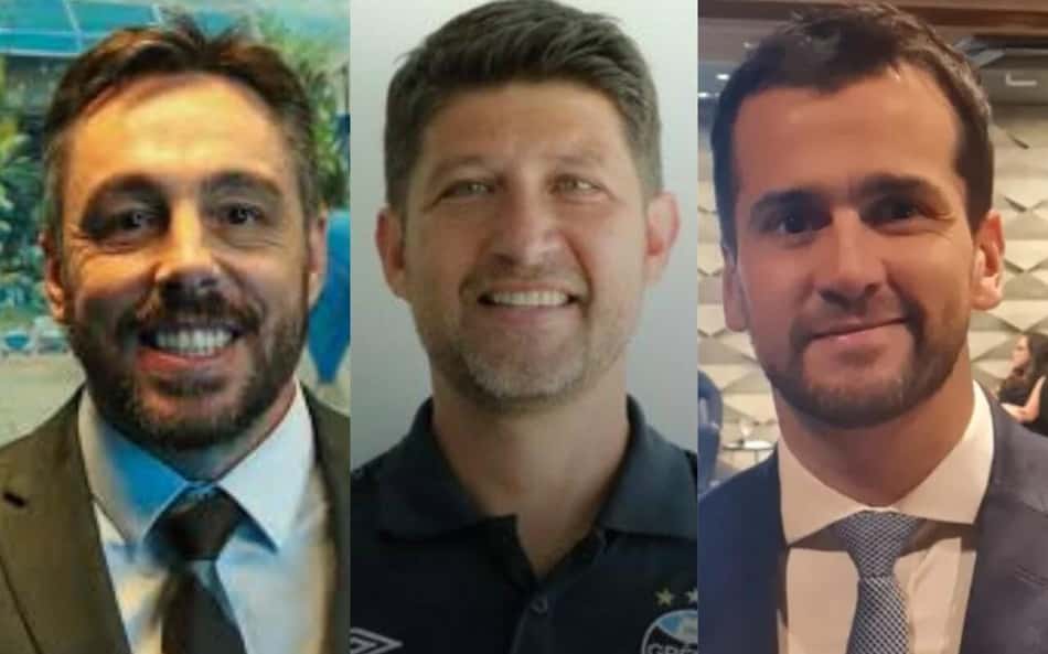 Por razão política, três dirigentes são desligados do Grêmio