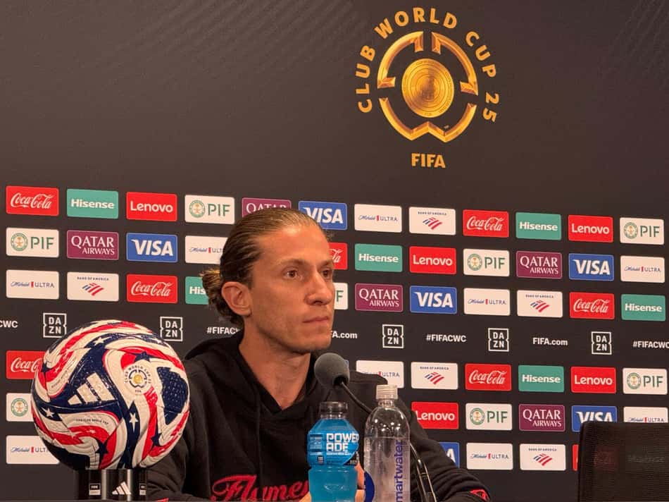 Filipe Luís Flamengo Mundial Bayern coletiva