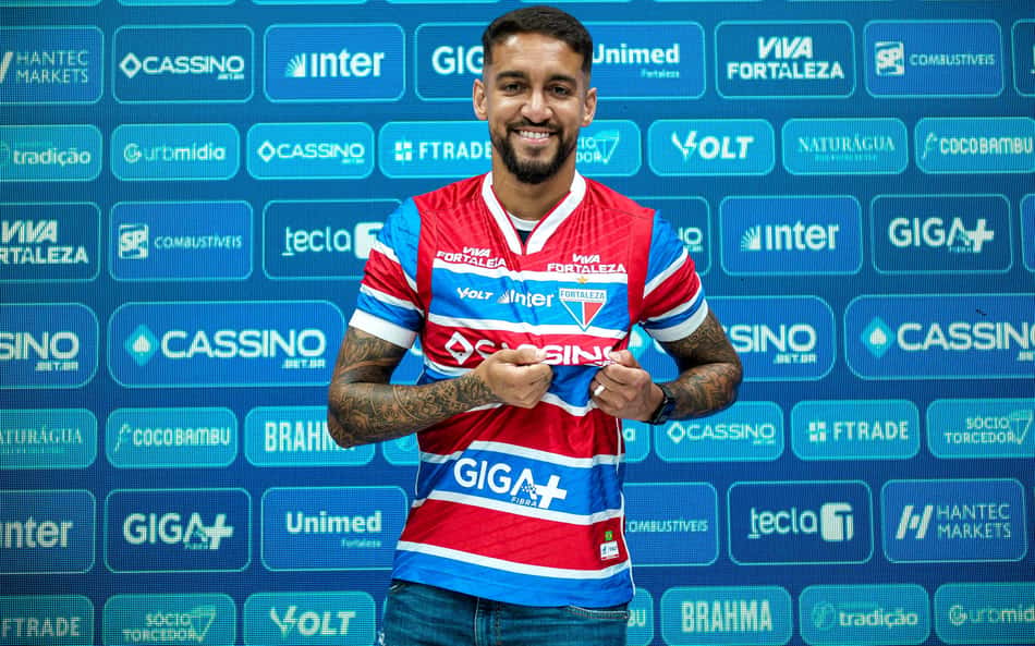 Matheus Pereira, novo reforço do Fortaleza (Foto: Mateus Lotif/Fortaleza EC)
