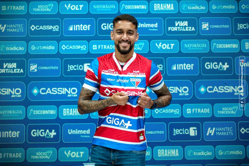 Matheus Pereira, novo reforço do Fortaleza (Foto: Mateus Lotif/Fortaleza EC)