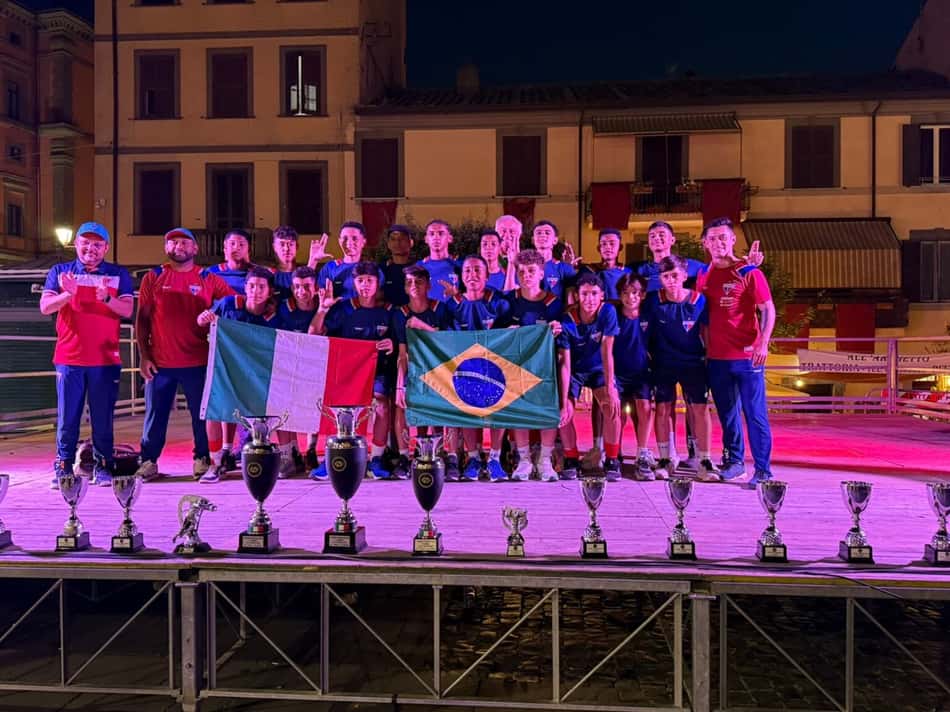 Sub-13 do Fortaleza está na Internacional Cup San Barnaba Marino (Foto: reprodução/Fortaleza EC)