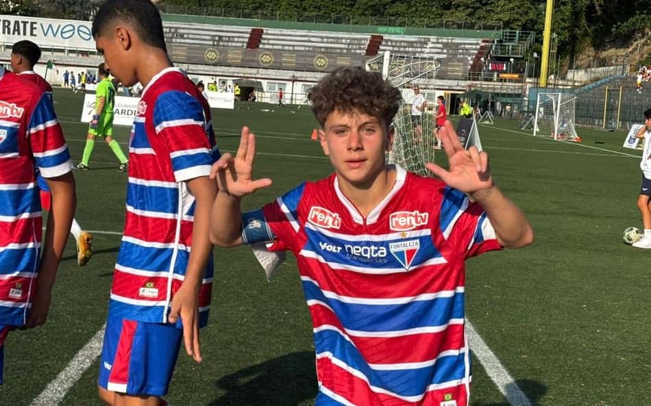 Sub-13 do Fortaleza avança para fase final de torneio na Itália