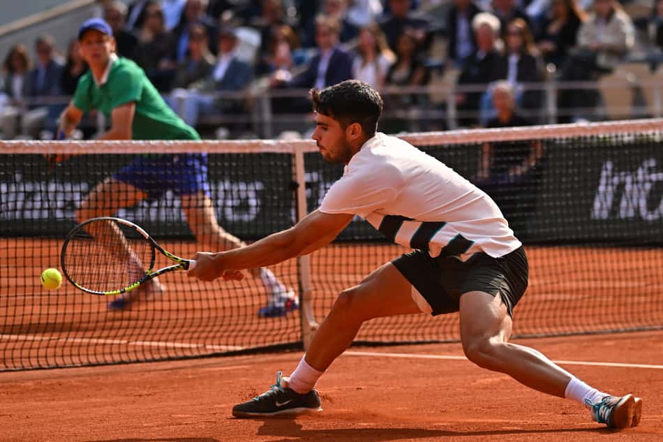 Alcaraz e Sinner - Roland Garros