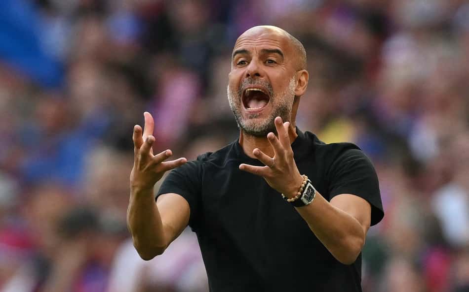Guardiola manda recado para Ancelotti: 'Feliz que saiu do Real Madrid'