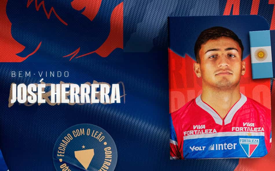 Fortaleza anuncia a contratação do atacante José Herrera