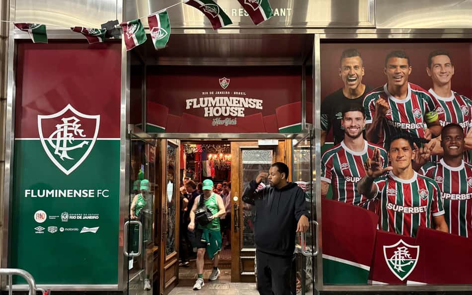 De Laranjeiras a Nova York: 'Fluminense House' pinta de bar novaiorquino de tricolor