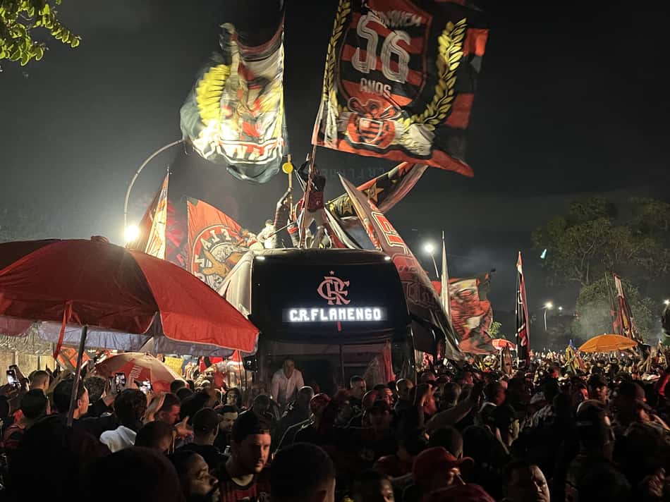 AeroFla embarque Flamengo