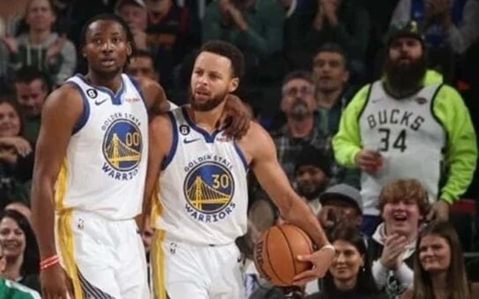Jonathan Kuminga Stephen Curry