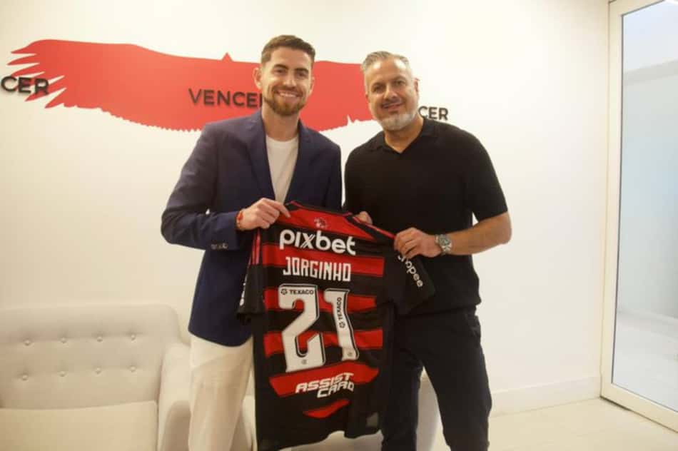 Jorginho e José Boto (foto: Divulgação Flamengo)