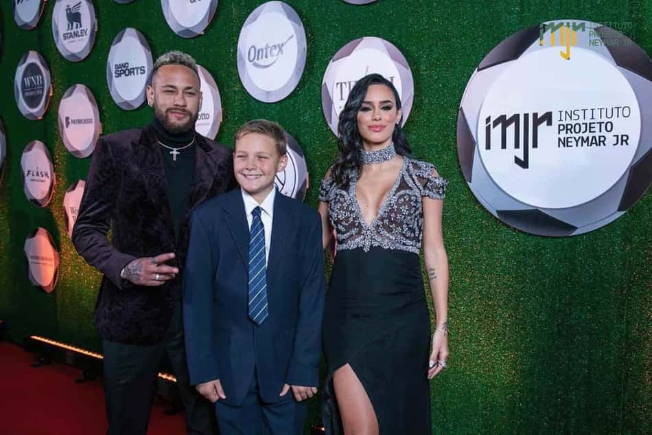Neymar no Leilão do Instituto Neymar, em 2014