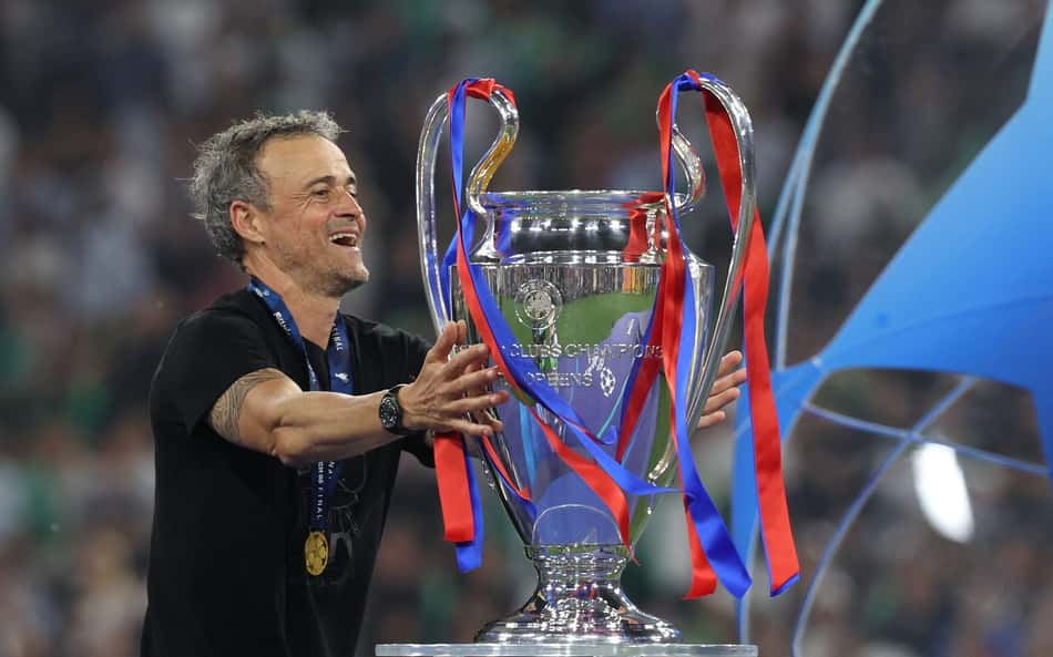 Qual o salário de Luis Enrique, campeão da Champions pelo PSG?