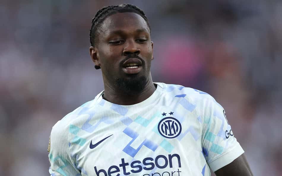 Marcus Thuram, da Inter de Milão, em partida contra o Monterrey (Foto: Stu Forster/Getty Images North America/Getty Images via AFP)