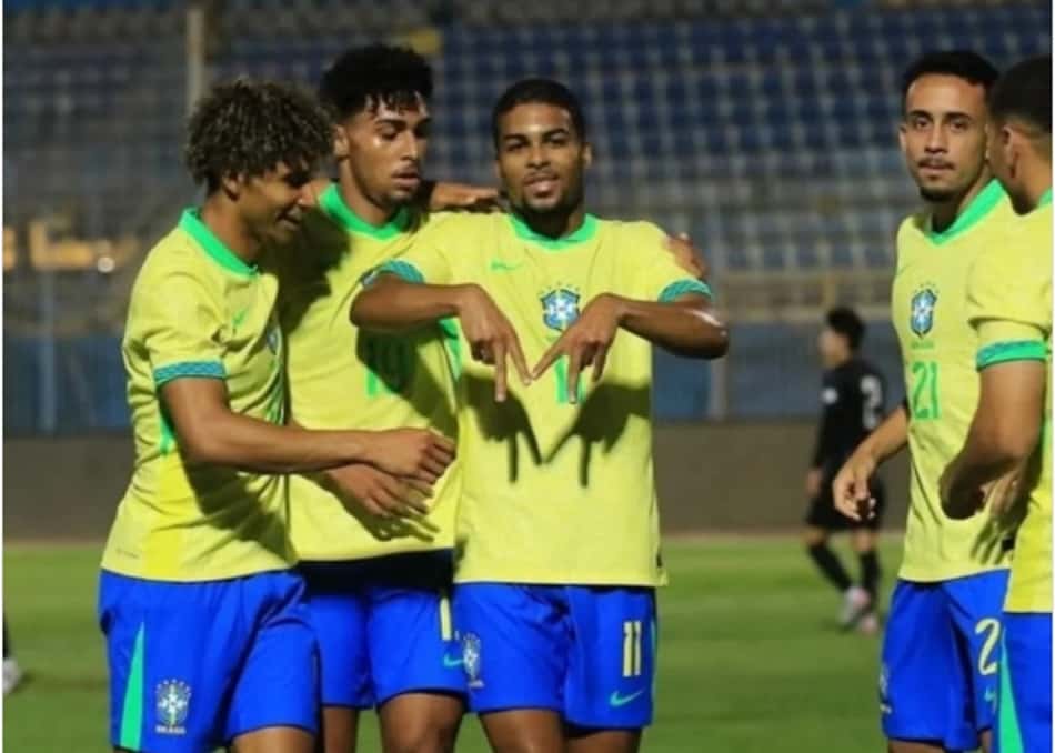 Gustavo Prado, atacante do Internacional e da Seleção Brasileira sub-20