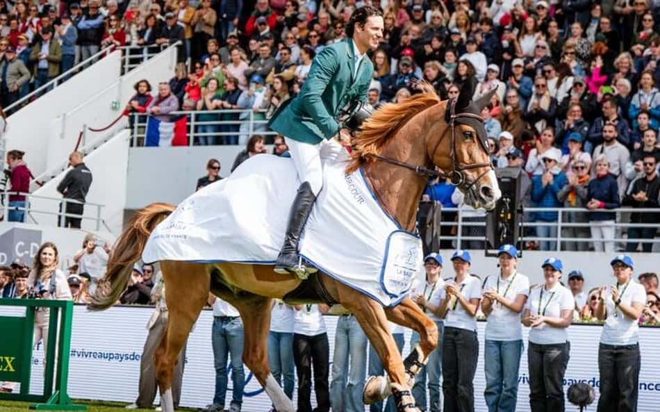 Pedro Veniss fica em 4º lugar em GP de hipismo na França