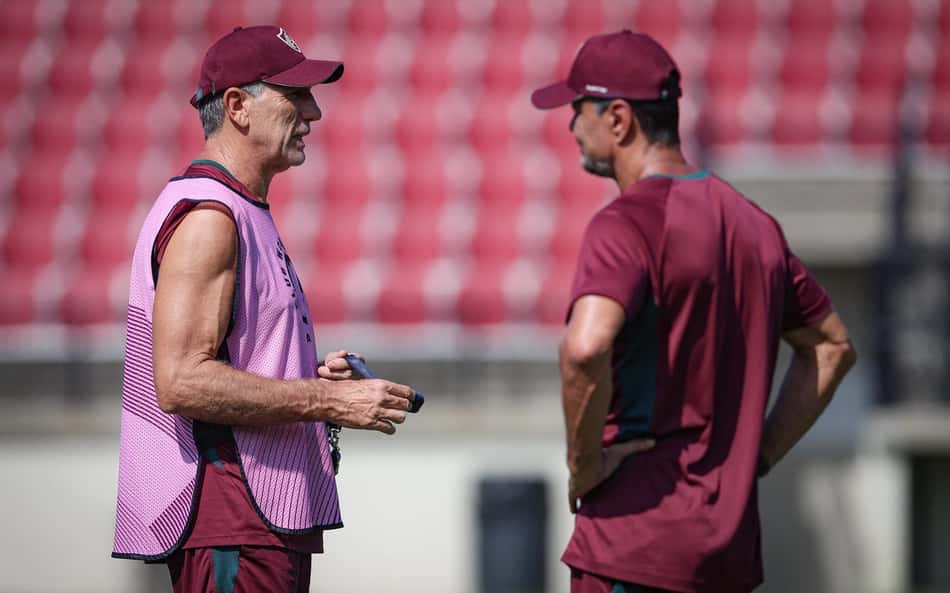 Fluminense pode ter nova formação contra a Inter de Milão