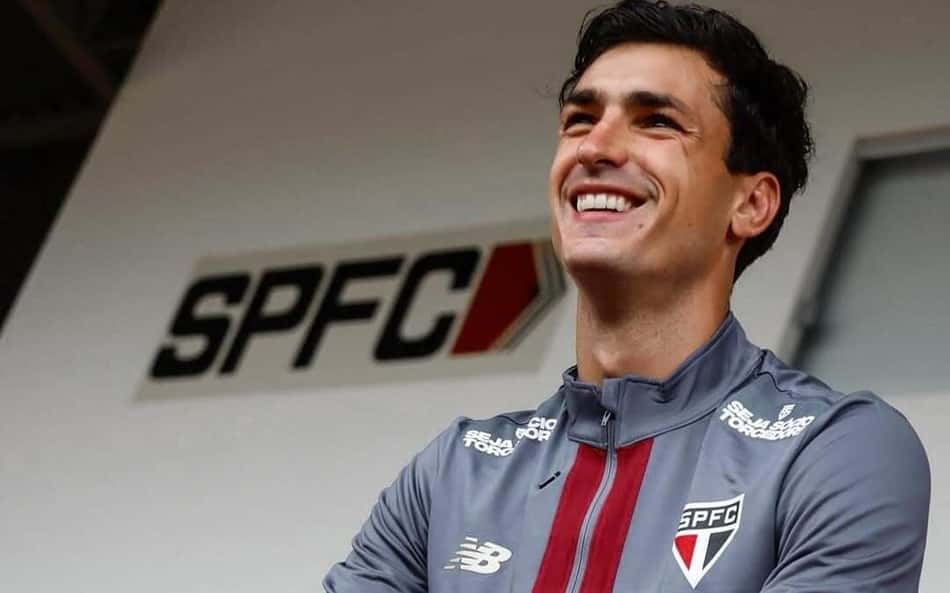 Dinenno revela conversa com Calleri e promete entrega no São Paulo: 'Fazer o máximo'