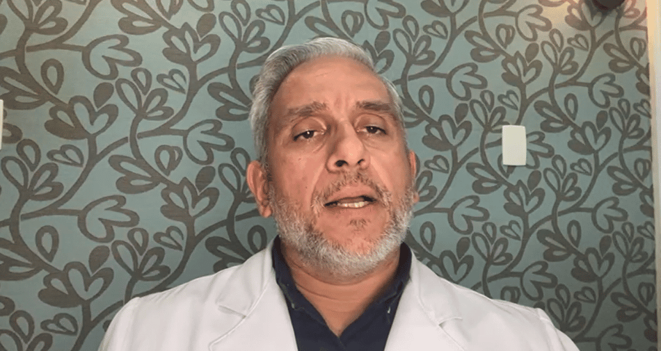 Marcelo Cortes, médico do Vitória (Foto: reprodução)