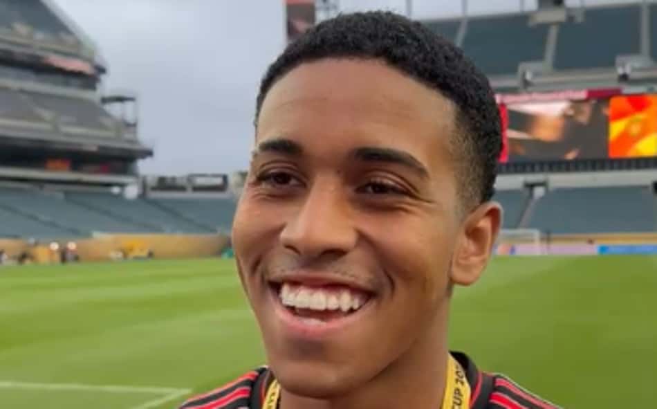 Joia do Flamengo relata emoção de estar no Mundial e revela ser fã de Haaland