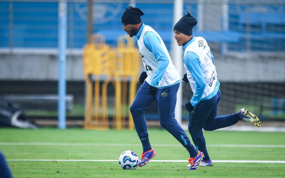 Grêmio segue preparação para a retomada das competições. (Foto: Lucas Uebel/Grêmio FBPA)