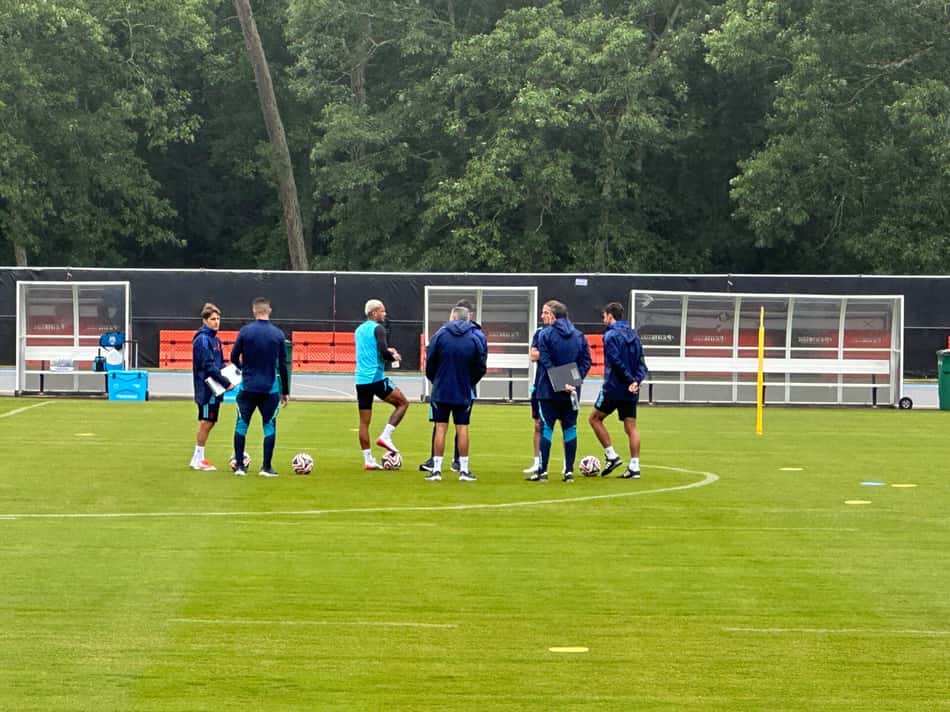 Wesley Flamengo Mundial treino EUA