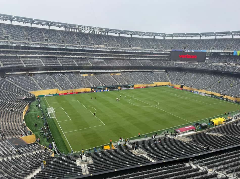MetLife Stadium, em Nova Jersey, nos Estados Unidos (Foto: Sharon Prais/ Lance!)
