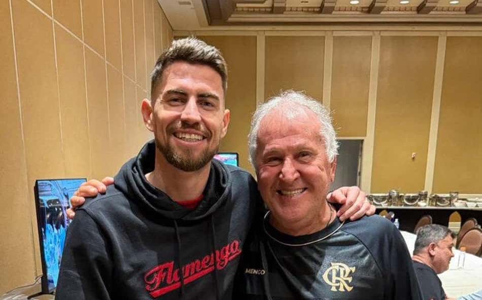 Jorginho revela resenha com Zico no hotel do Flamengo
