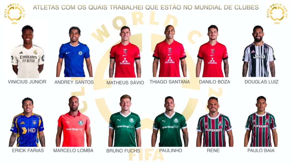 Jogadores comandados por Cleber dos Santos (Foto: Arquivo Pessoal)