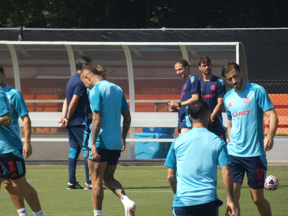 treino Flamengo EUA