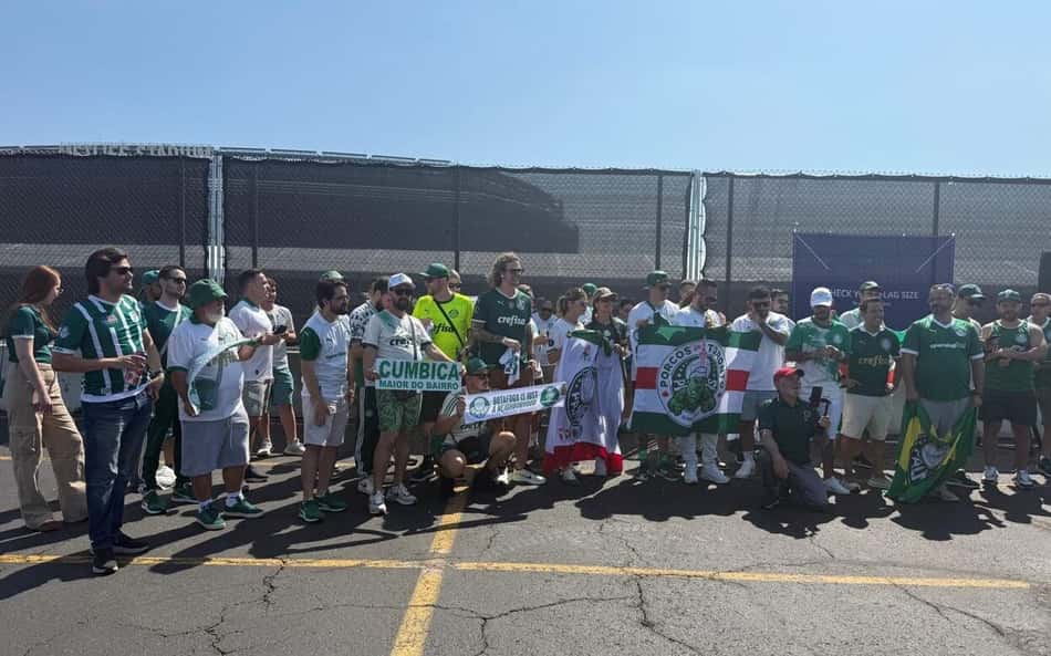 Clima de 'rivalidade' entre torcidas marca prévia de Palmeiras x Al Ahly