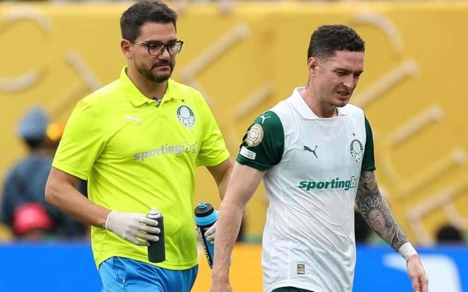 Palmeiras deve ter desfalque no meio de campo contra o Inter Miami no Mundial