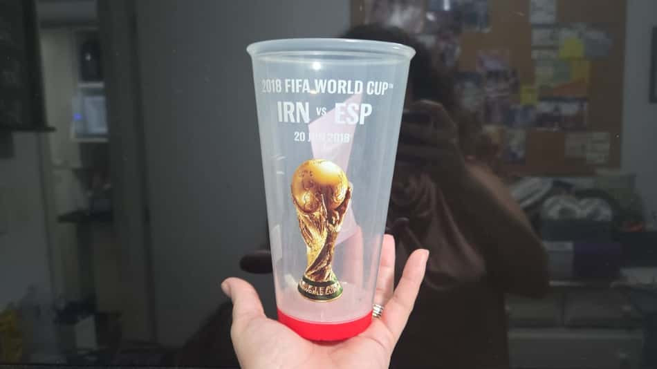 Copa do Mundo 2018 Copo Colecionável (Foto: Arquivo Pessoal)