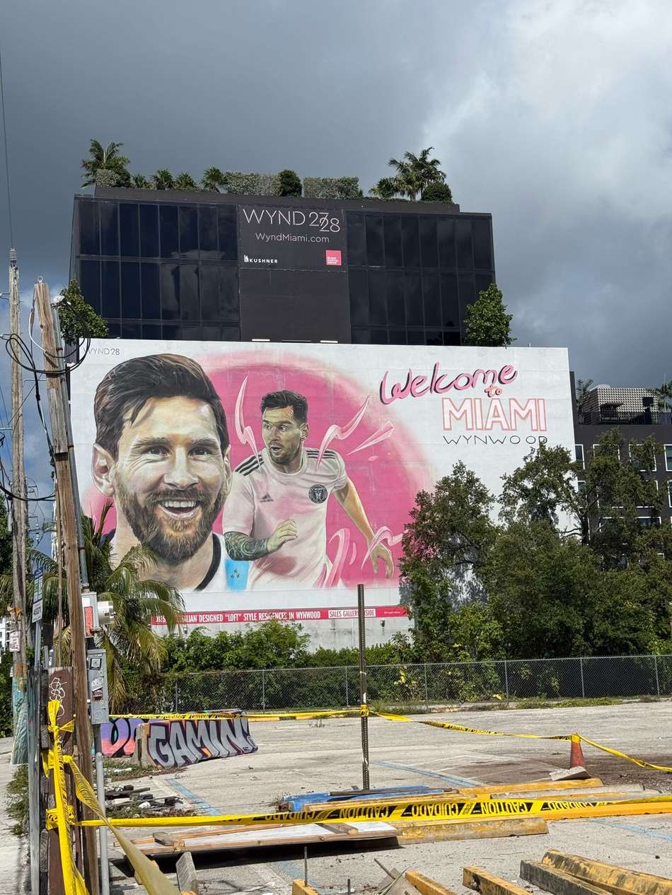 Messi foi anunciado no Inter Miami em julho de 2023. O argentino está no terceiro clube da carreira depois de ter defendido o Barcelona por 17 temporadas. (Foto: Vitor Palhares/ Lance!)