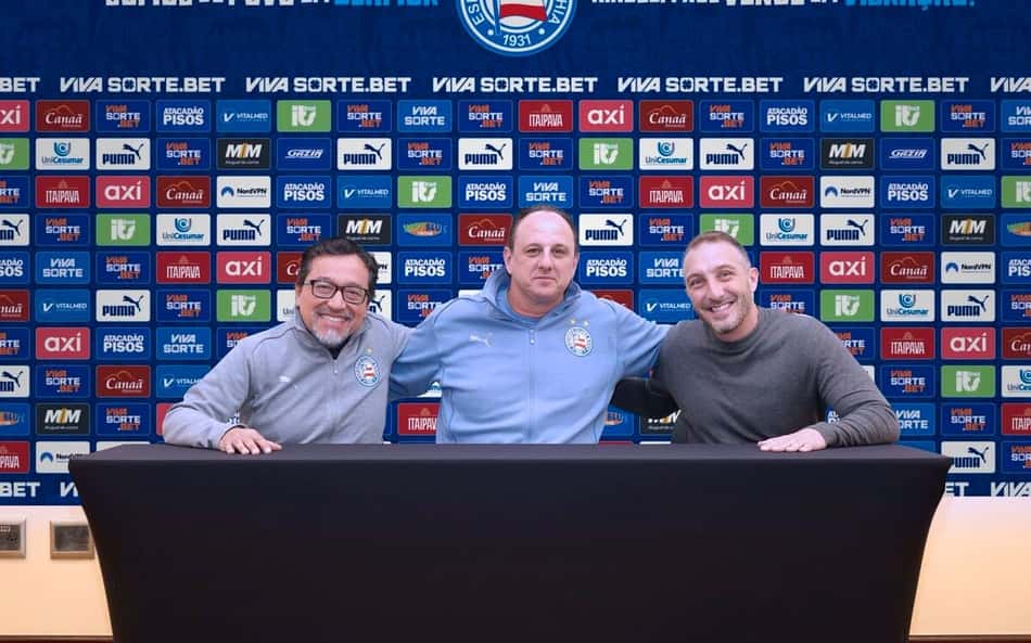 Bahia anuncia renovação de contrato com Rogério Ceni