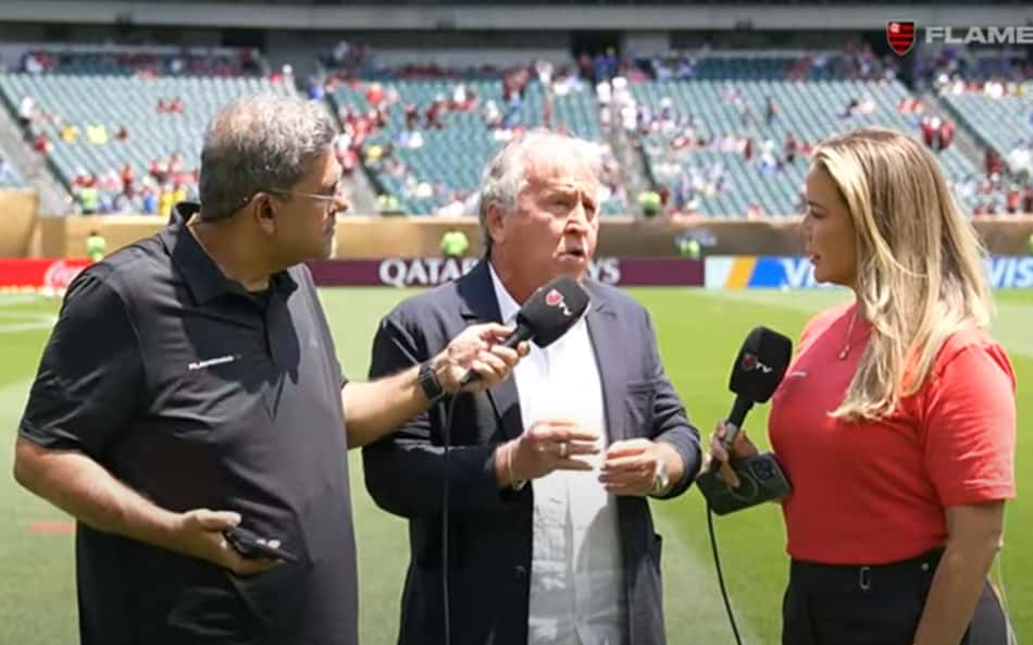 Zico comenta sobre mudanças no time titular do Flamengo