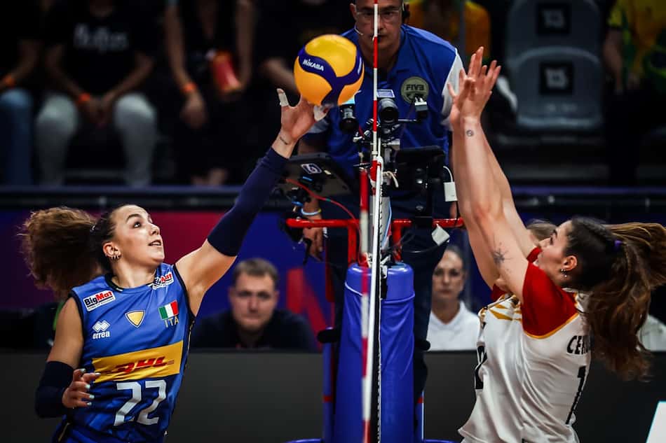 Alemanha x Itália - Liga das Nações de Vôlei (VNL)