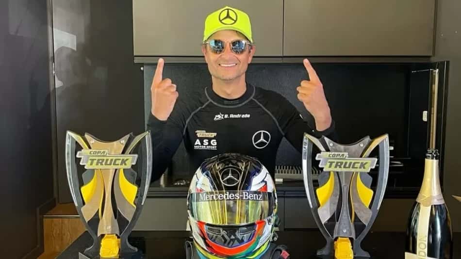 Roberval Andrade disputou 25 temporadas como piloto