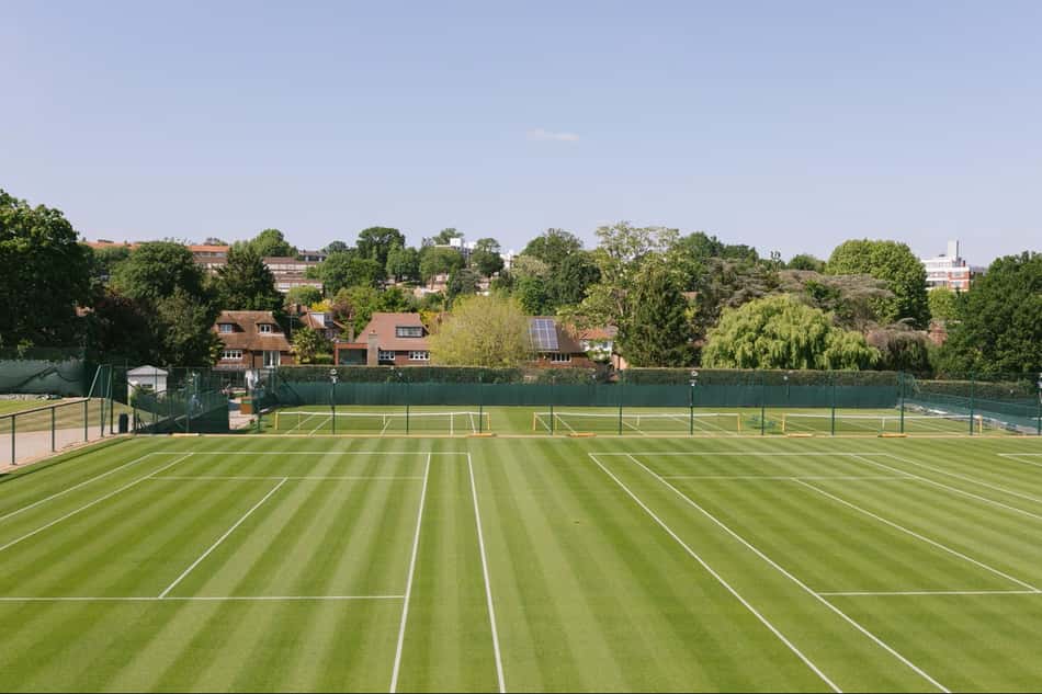 Grama impecável para o início de Wimbledon, dia 30 de junho