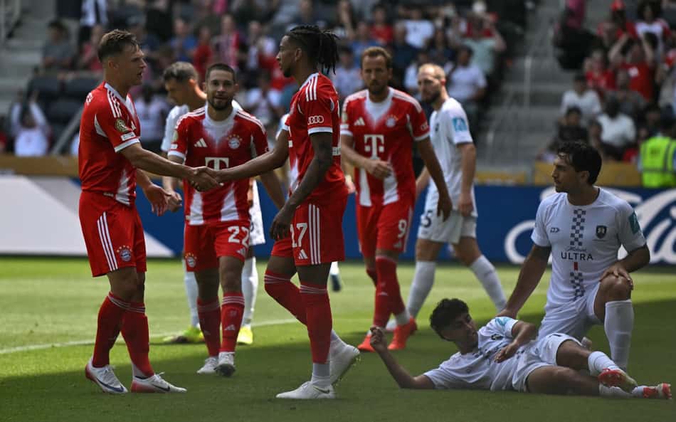 Bayern goleia Auckland no Mundial no primeiro tempo e web reage: 'Parecendo o Brasil'
