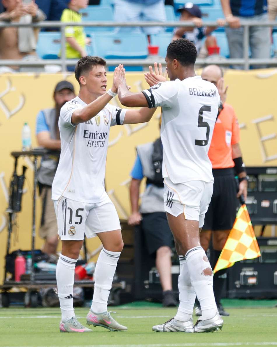 Jude Bellingham e Arda Güler - Real Madrid