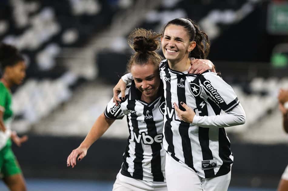 Analu comemora gol do Botafogo feminino na Copa do Brasil. (Foto: Arthur Barreto/Botafogo)
