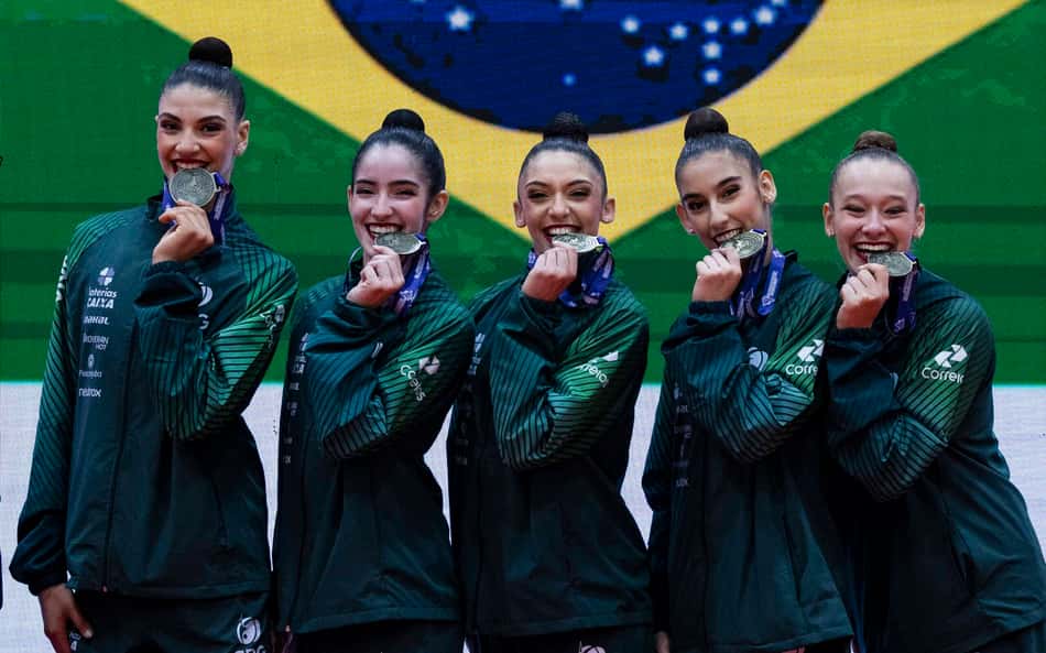 Treinadora explica estratégia do Brasil com time B no Pan de Ginástica Rítmica