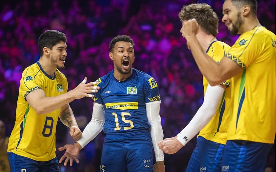 VNL masculina: Sem Alan, Bernardinho define lista para enfrentar a Polônia