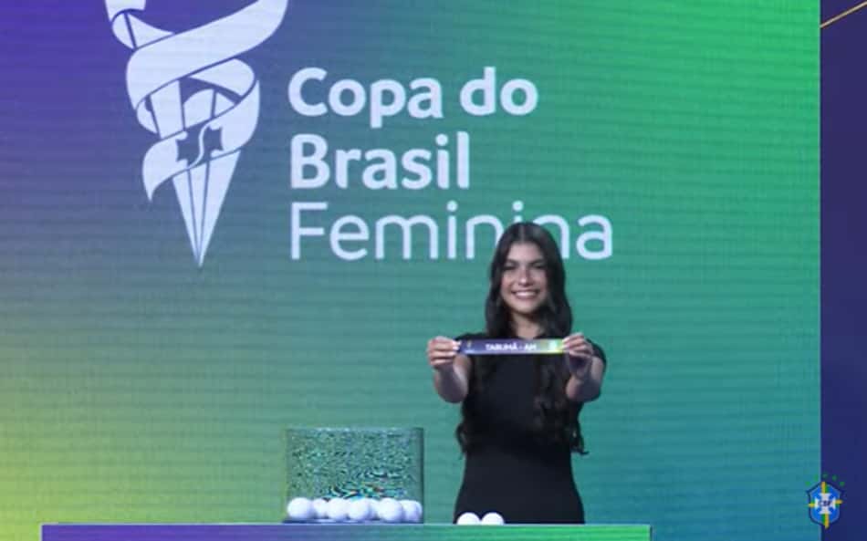 Sorteio da Copa do Brasil Feminina teve erro