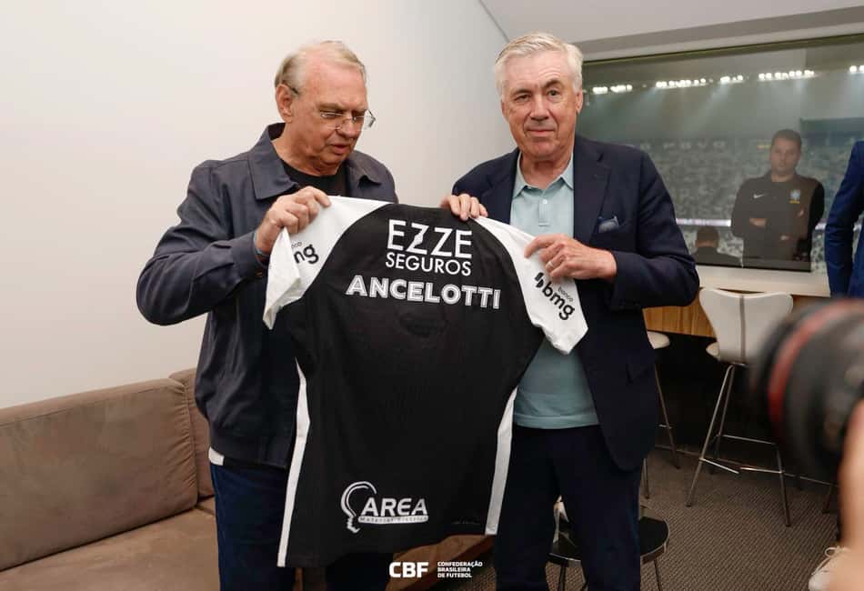 Carlo Ancelotti - Corinthians x Vitória