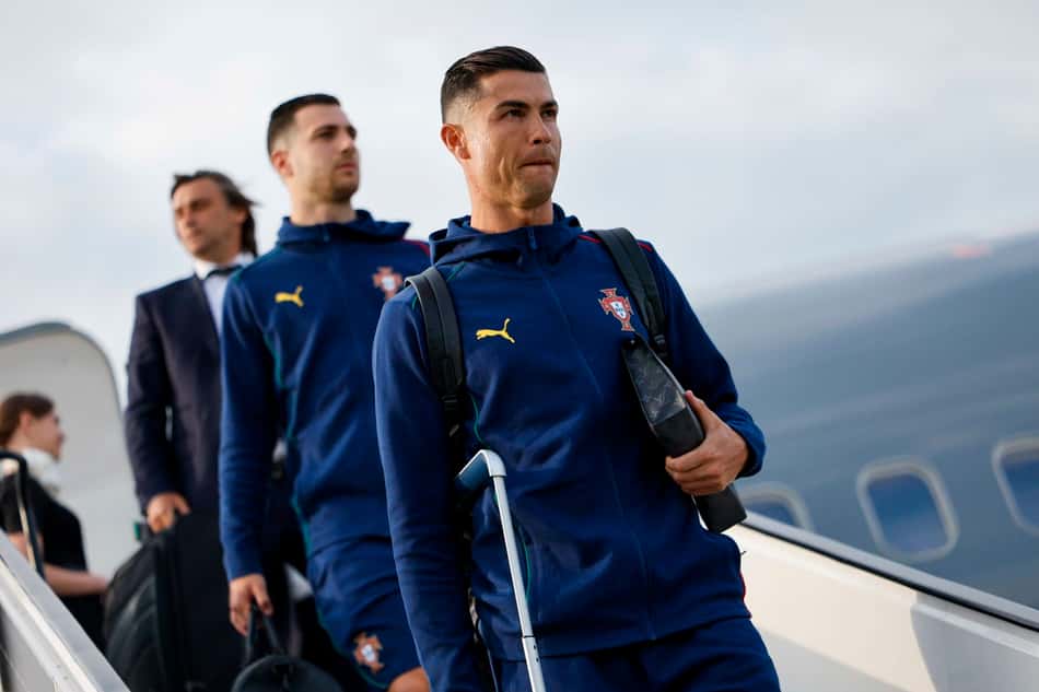 Cristiano Ronaldo pela seleção de Portugal às vésperas da decisão na Liga das Nações