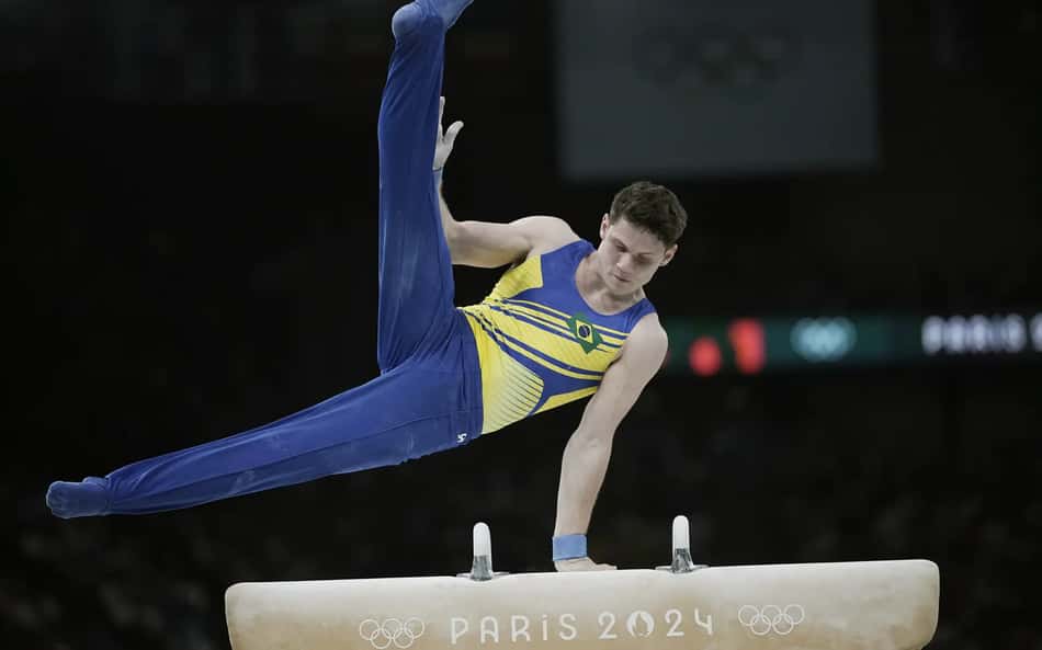 Pan de Ginástica: Diogo Soares leva bronze no individual geral