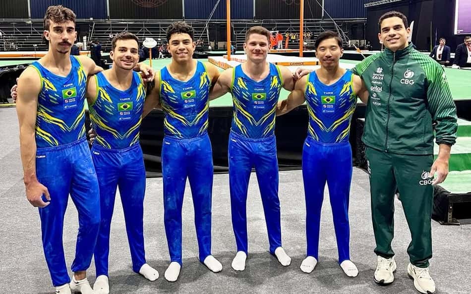 Pan de Ginástica: seleção masculina fica fora do pódio por equipes