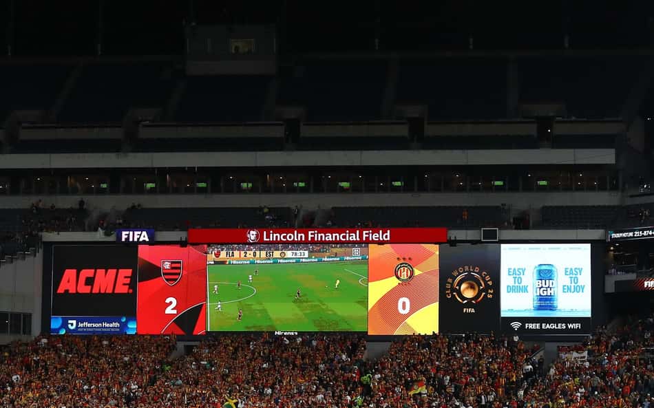 Público de Flamengo x Espérance evidencia baixa adesão norte-americana ao Mundial