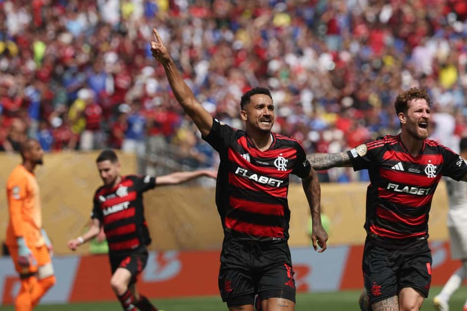 Jogos de hoje: o Flamengo enfrenta o Los Angeles FC na terceira rodada do Mundial de Clubes (Foto: FRANCK FIFE / AFP)
