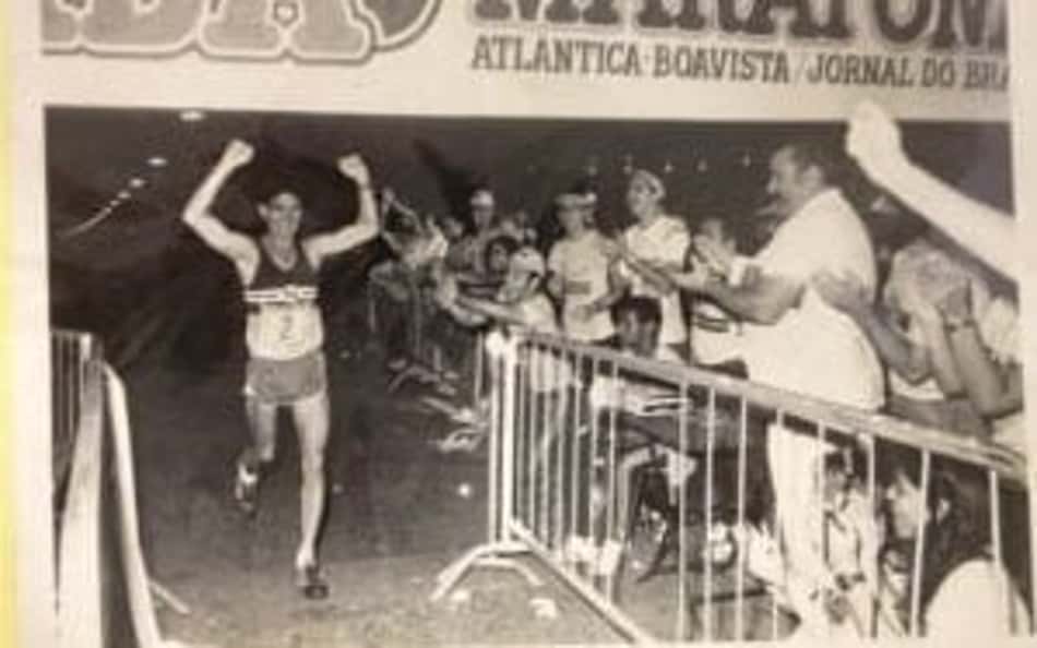 Maratona do Rio 1980 (reprodução Arquivo Lauter Nogueira)